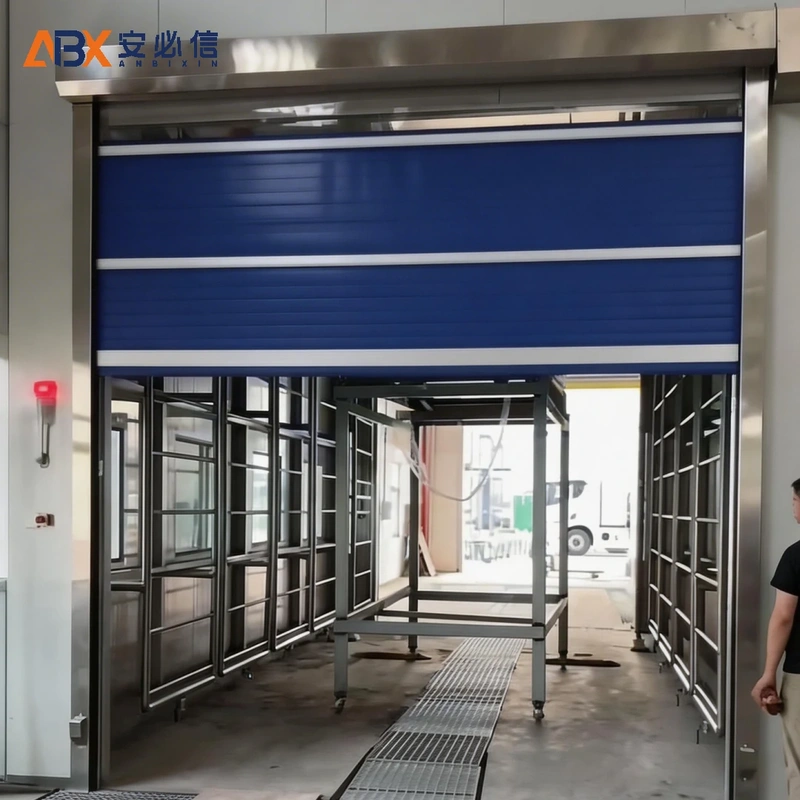 通辽市国有孟根达坝牧场PVC快速门